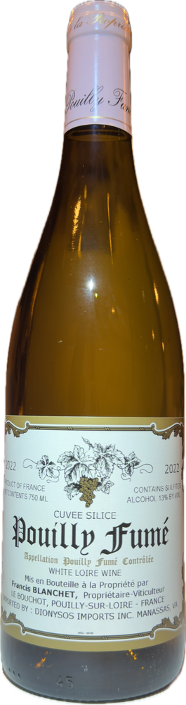F. blanchet Pouilly-fume cuvee silice 2022