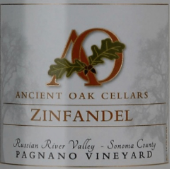 Ancient oak Acorn zinfandel 2023