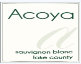 Acoya Sauvignon blanc 2022