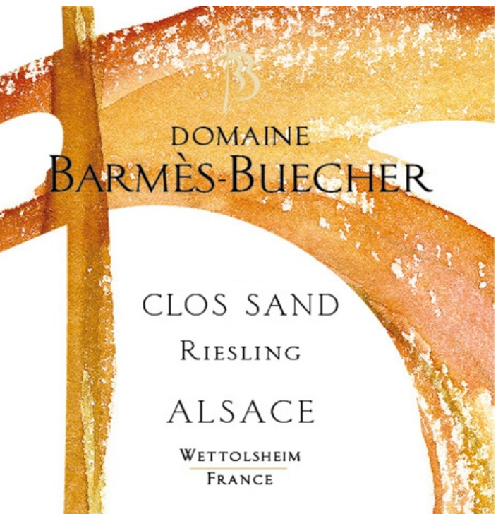 Barmes buecher Riesling clos sand 2024