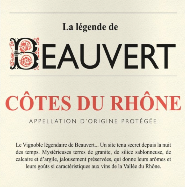Beauvert Legende beauvert cdr red 2022
