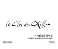 Clos du caillou Cdp reserve red 2021