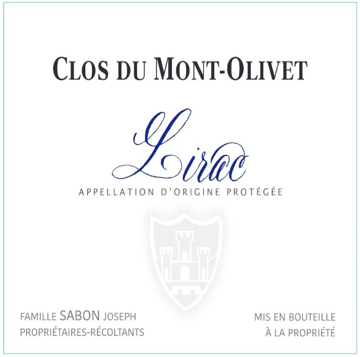 Clos mt. olivet Lirac red 2022