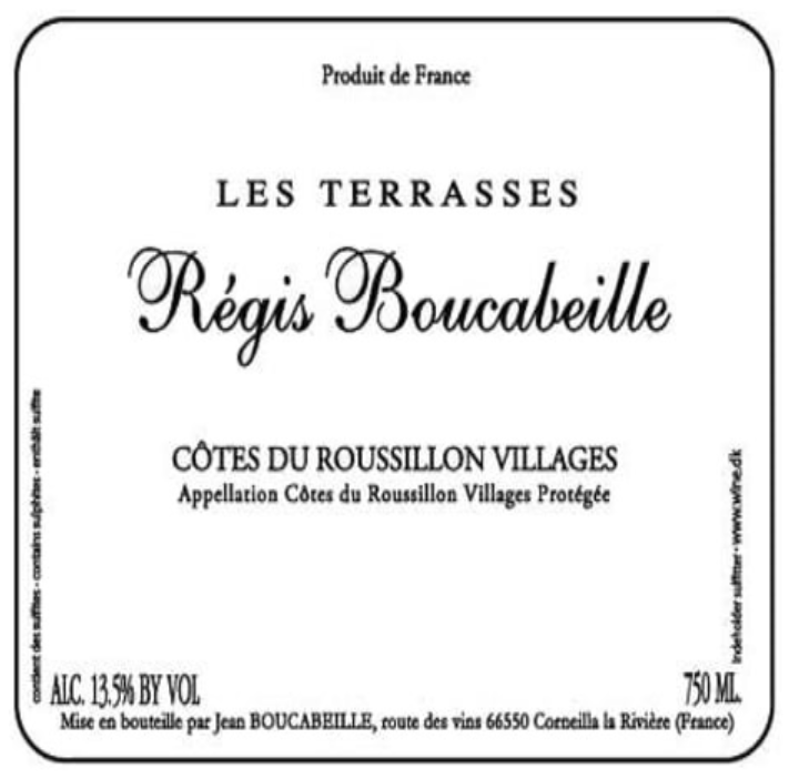 Boucabeille Cote roussillon organic red 2022