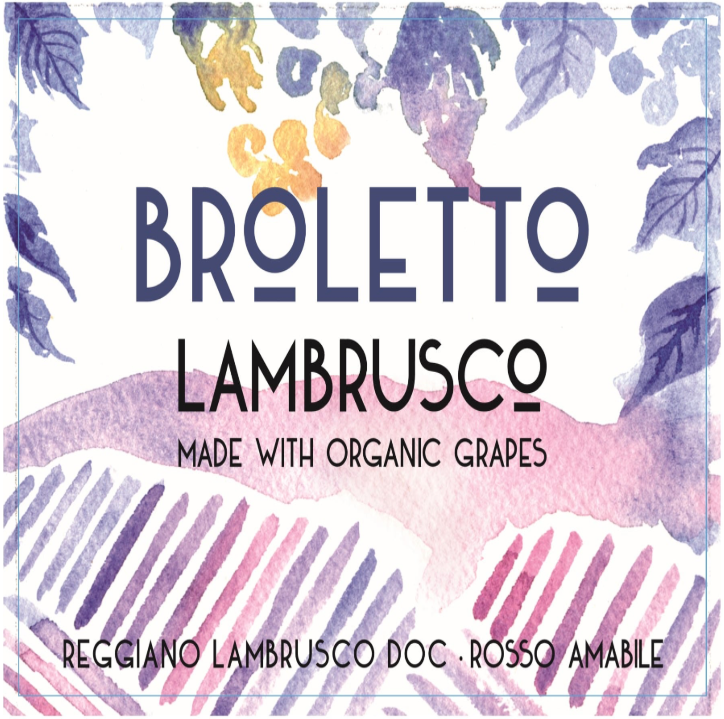 Broletto Lambrusco sparkling org 2024