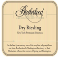 Brotherhood Riesling ny premium selecio 2022
