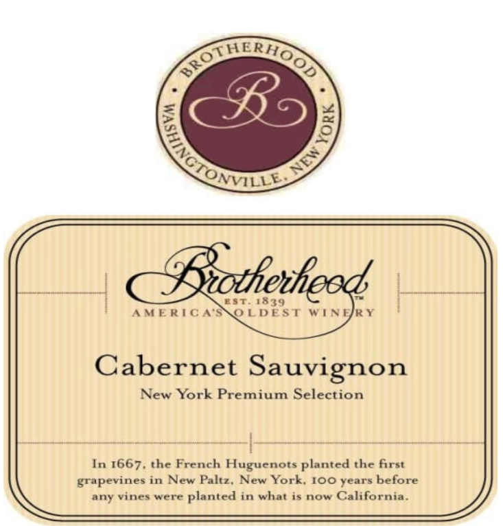 Brotherhood Cabernet sauvignon 2017