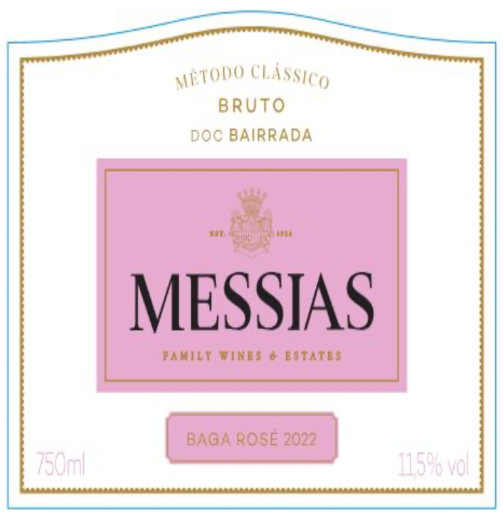 Messias Espumante baga brut rose 20NV