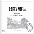Carta vieja Merlot 2023
