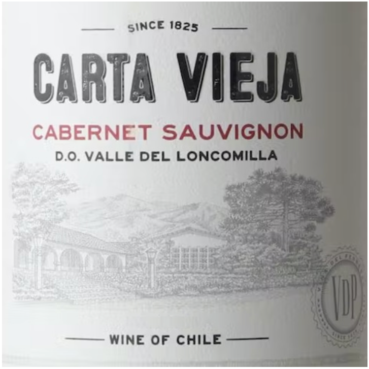 Carta vieja Cabernet sauvignon 2025