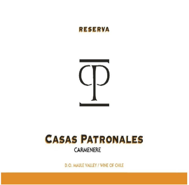 Casa patronales Reserva carmenere 2018