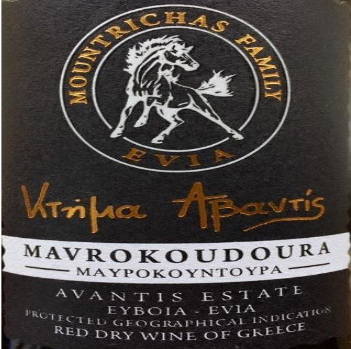 Avantis Mavrokoudora dry red 2020