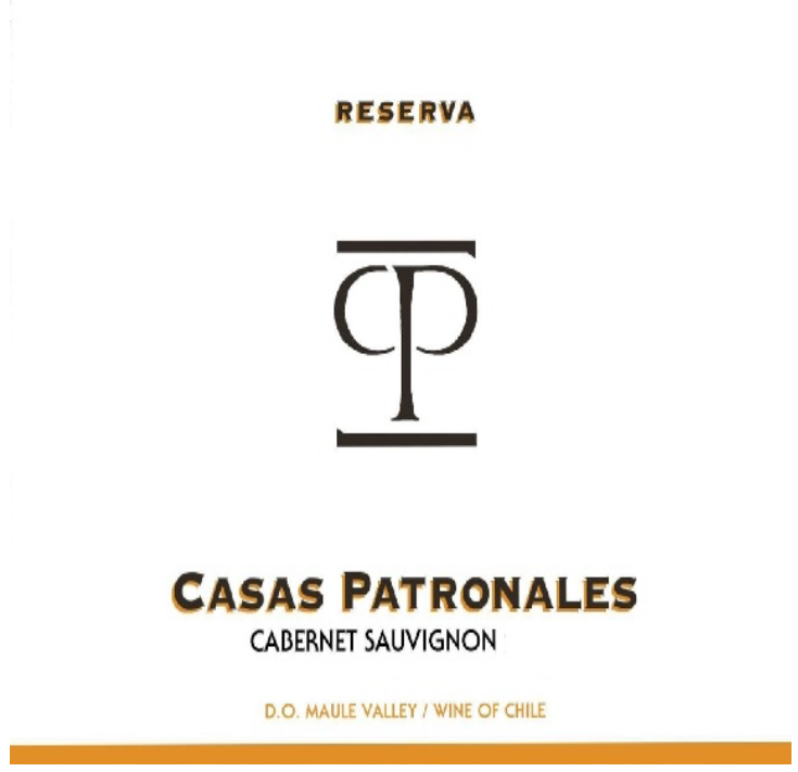 Casa patronales Reserva cabernet 2021