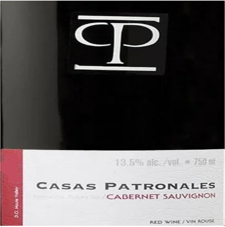Casa patronales Cabernet sauvignon 2023
