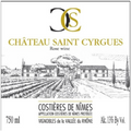 Ch. st cyrgues Costieres nimes rose 2024