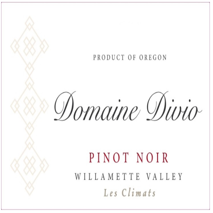 Divio Pinot noir les climats 2023