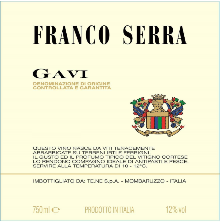 Franco serra Gavi di gavi 2024