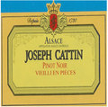 Joseph cattin Pinot noir vieilli en piece 2020