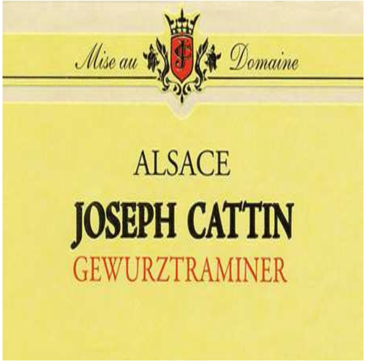 Joseph cattin Gewurztraminer 2022
