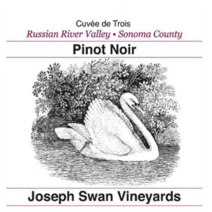 Joseph swan Pinot noir cuvee de trois 2019
