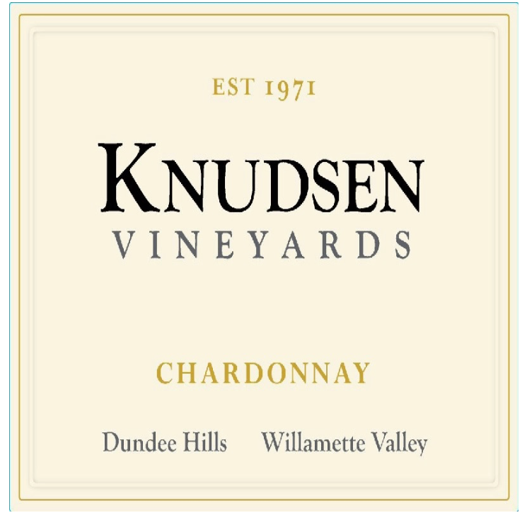 Knudsen Chardonnay dundee hills 2022