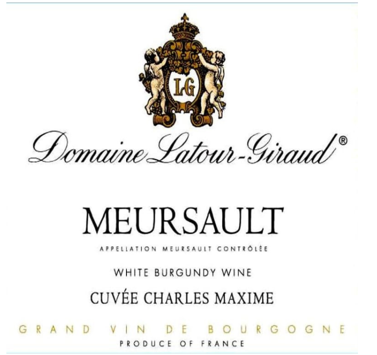 Latour giraud Meursault charles maxime 2022