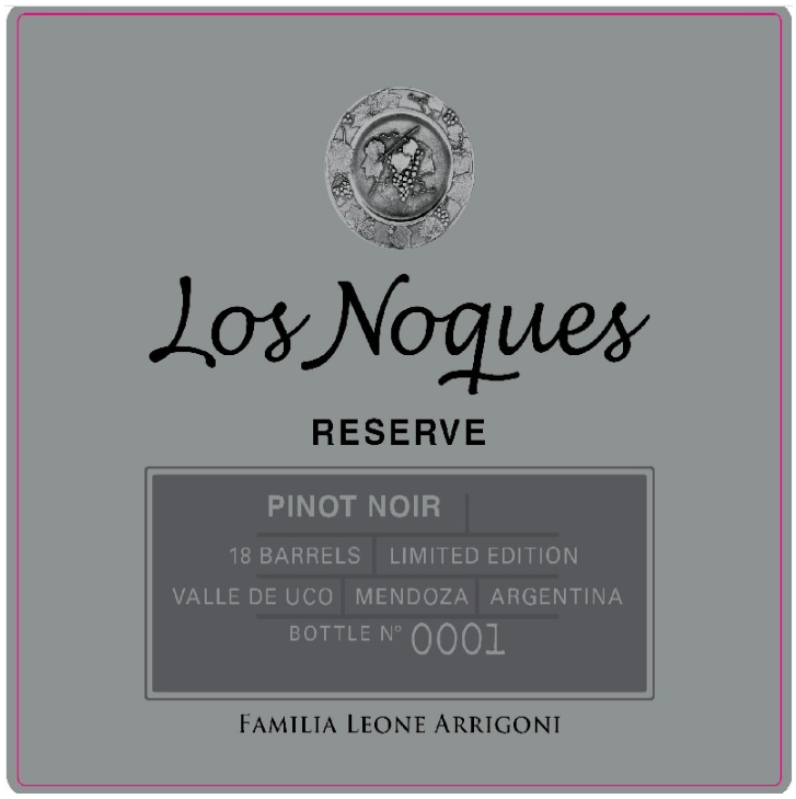 Los noques Reserva pinot noir 2020