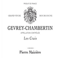 Pierre maiziere Gevrey chambertin le crais 2022