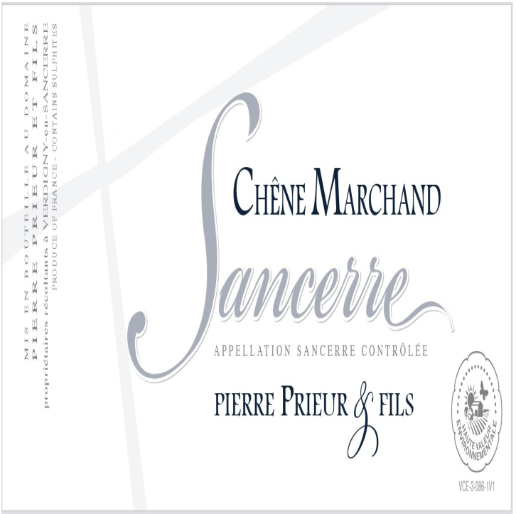Pierre prieur Sancerre chene marchand whi 2022