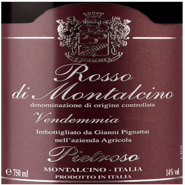 Pietroso Rosso di montalcino 2022