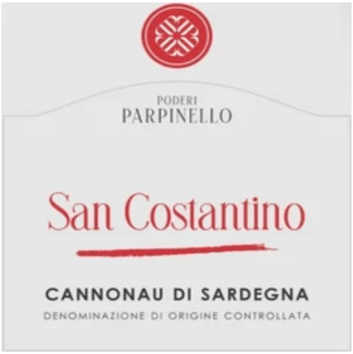 Poderi parpinello San constantino cannonau re 2023