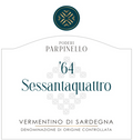 Poderi parpinello Vermentino sessantaquattro 2024