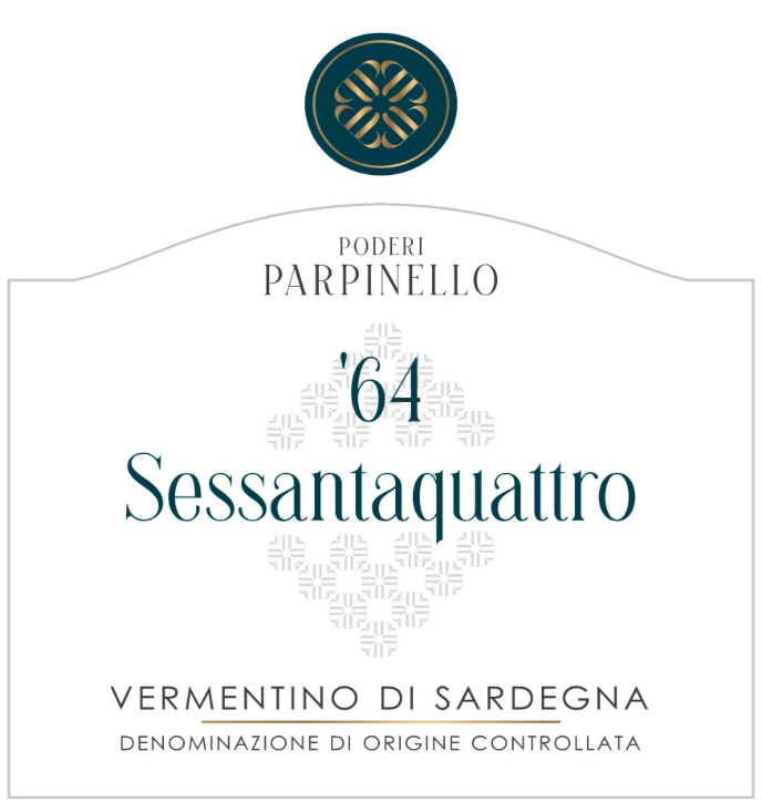 Poderi parpinello Vermentino sessantaquattro 2024
