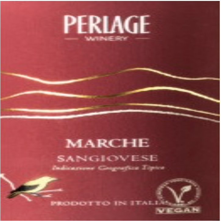 Perlage Marche sangiovese red 2022