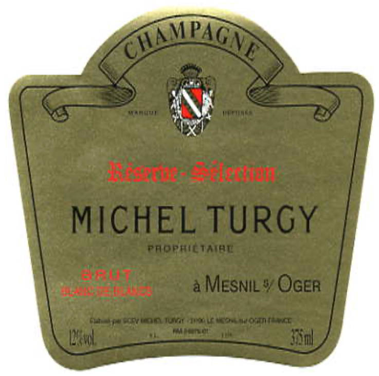 Michel turgy Bdb grand cru brut rsve sel 20NV