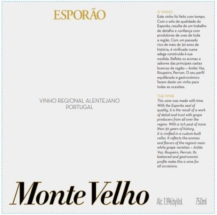 Monte velho Monte velho alentejo white 2024