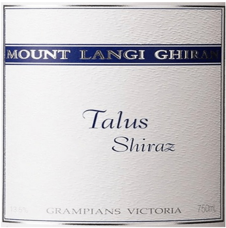 Mount langi ghiran Talus shiraz 2022