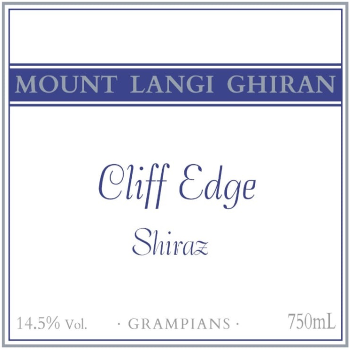 Mount langi ghiran Cliff edge shiraz 2020