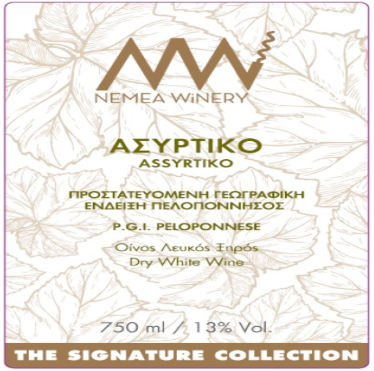 Nemea winery Signature assyrtico 2023