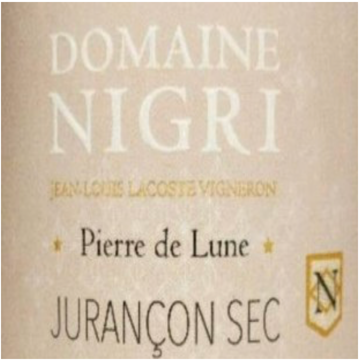 Nigri-lacoste Jurancon sec pierre de lune 2020
