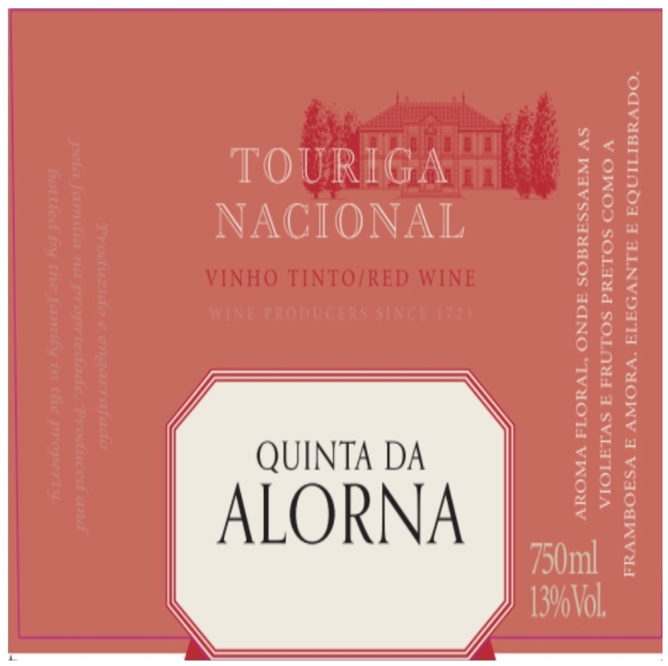 Quinta alorna Touriga nacional red 2023