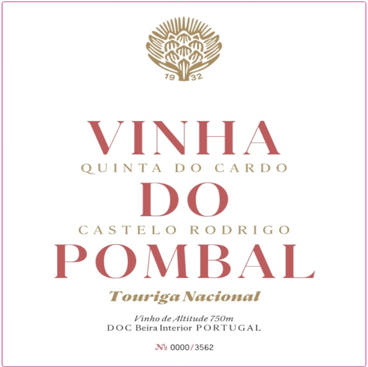 Quinta do cardo Vinha do pombal tn red 2021