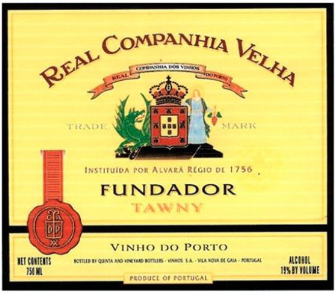 Real comp velha Fundador porto tawny 20NV