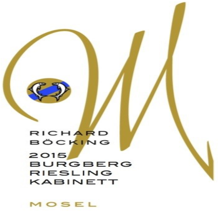 Richard bocking 'm' burgberg kabinett mosel 2015