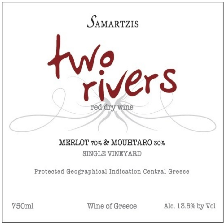 Samartzis Two rivers merlot/mouhtaro 2021