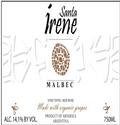 Santa irene Malbec organic 2023