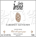 Santa irene Cabernet sauvignon organic 2022