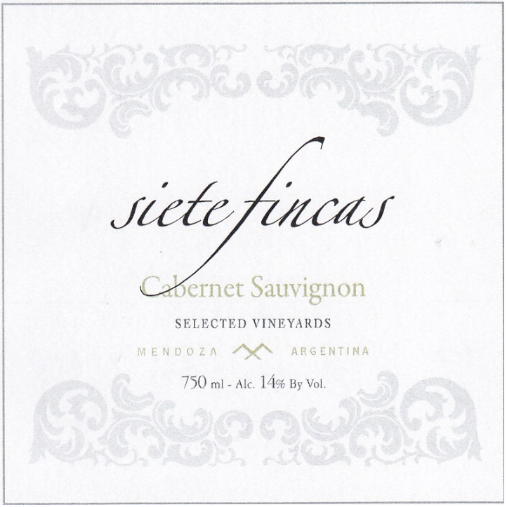 Sietefincas Cabernet sauvignon 2023