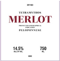 Tetramythos Merlot organic 2024