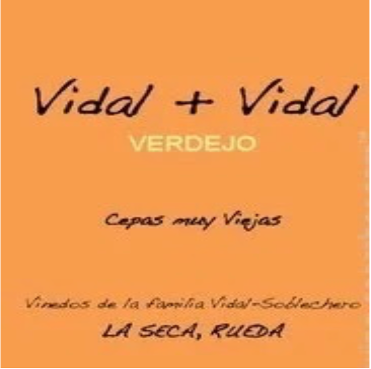 Vidal + vidal Verdejo cepas muy viejas 2024